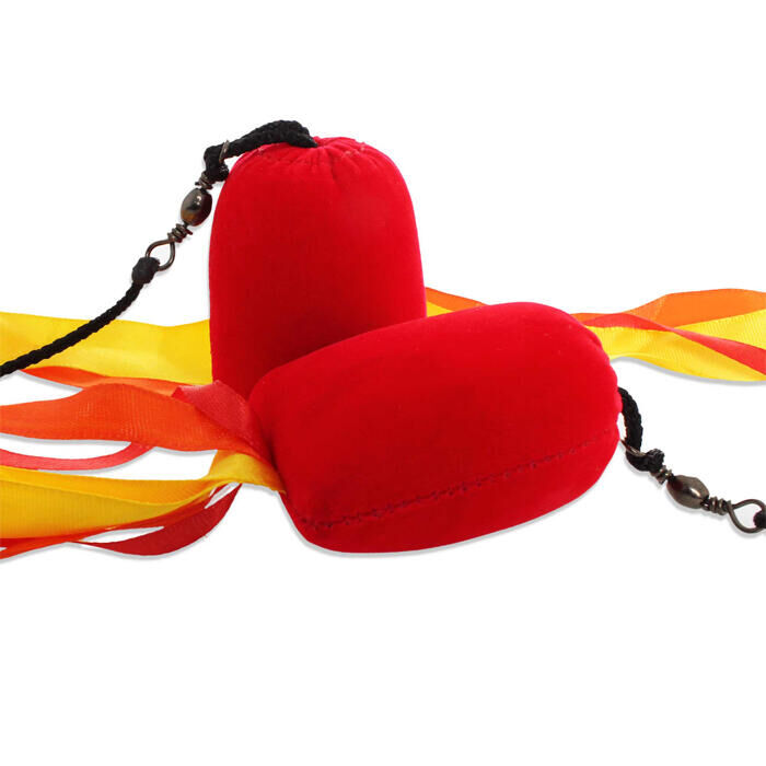 FIRETOYS Elemental Ribbon Poi-Fire