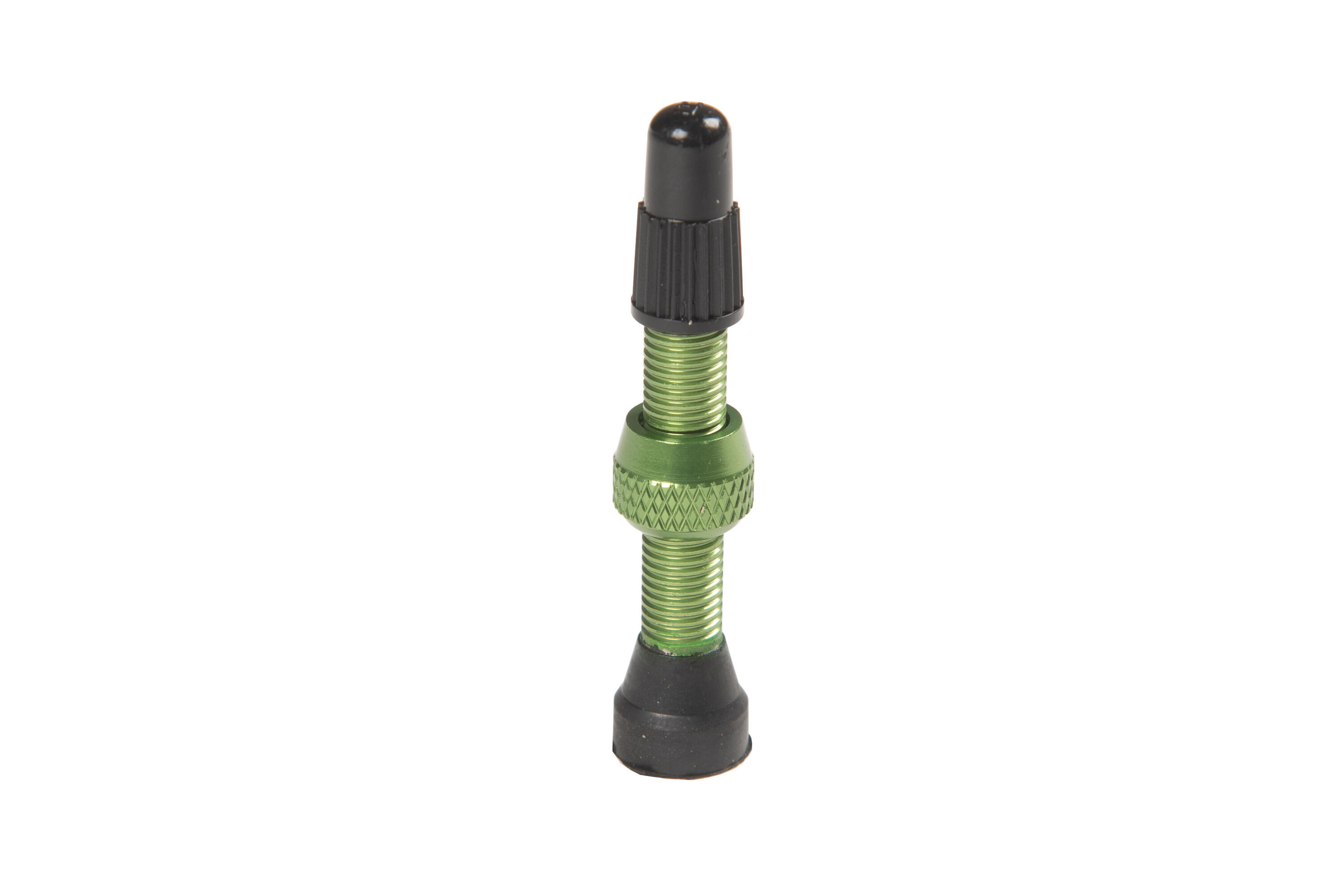 Stan's Valve Stem Aluminium (Pair) - Universal, Presta - Green - 35mm 3/7