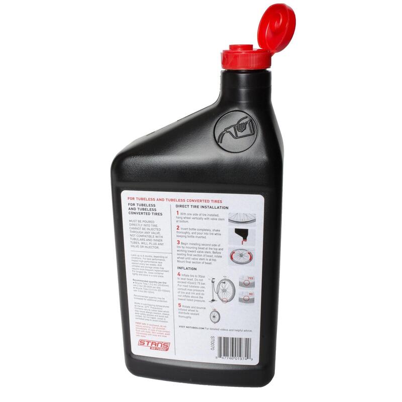 Stan's Puncture Sealant Puncture Fluid 946ml ciclismo Stan's Notubes