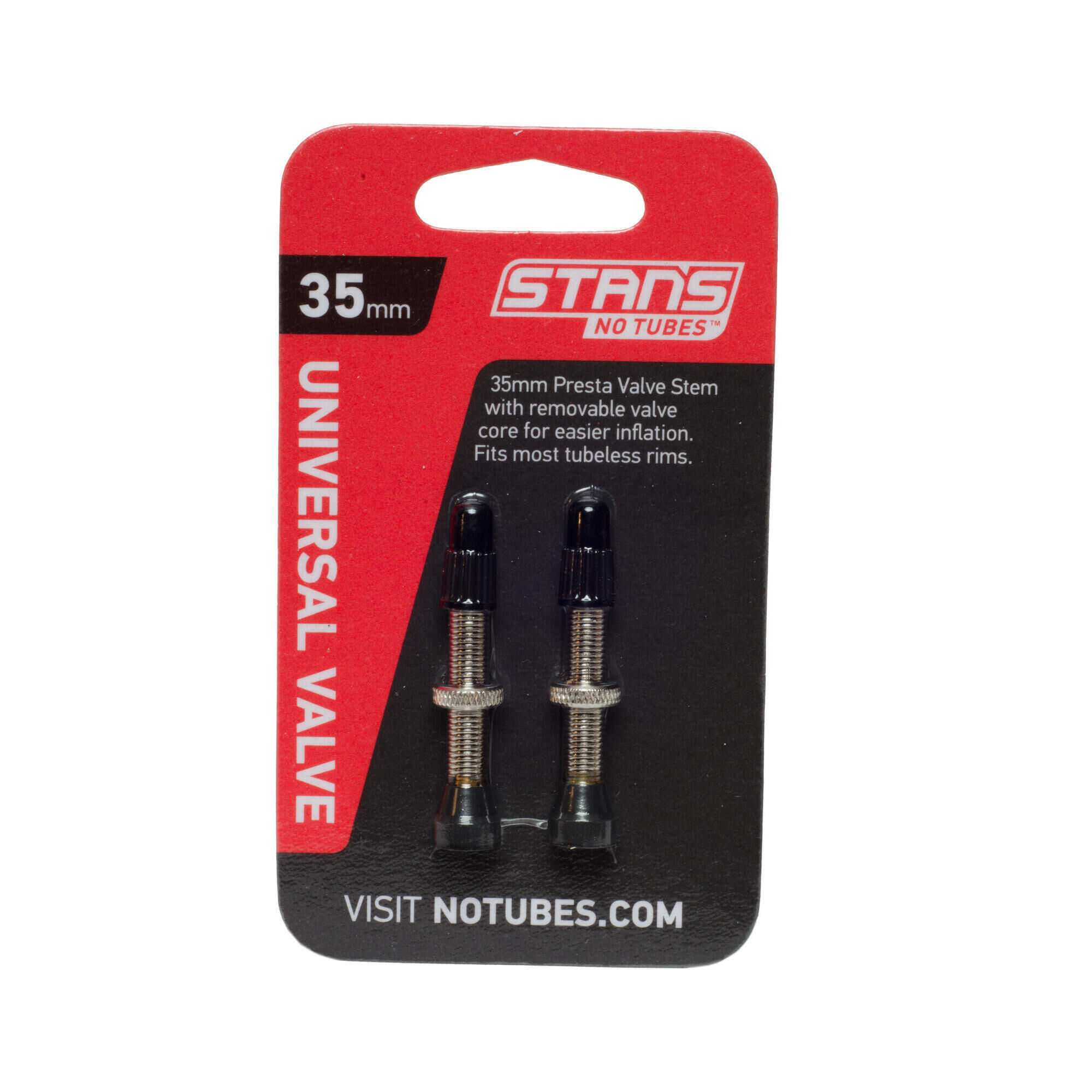 STAN'S NO TUBES Stans NoTubes Presta Valve Stems Brass 35mm