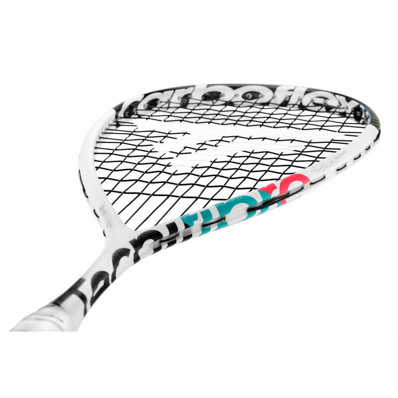 Carboflex 125 NS X-Top (2022)  Adulte Raquette de Squash - Blanc/Noir