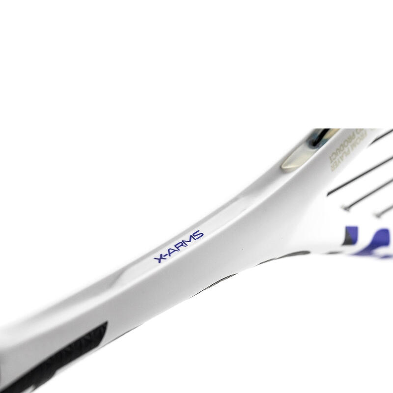 Carboflex 125 X-Top (2022)  Adulte Raquette de Squash - Blanc/Noir