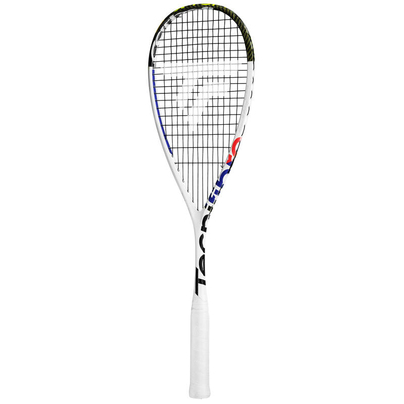 Carboflex 130 X-Top (2022) Volwassenen Squashracket - Wit/Zwart/Blauw