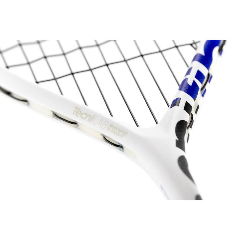 Carboflex 130 X-Top (2022)  Adulte Raquette de Squash - Blanc/Noir/Bleu