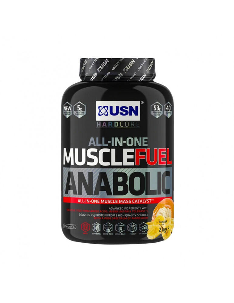 Mass Gainer - Carburante Muscolare Anabolico (2 Kg) - Fragola 4/5