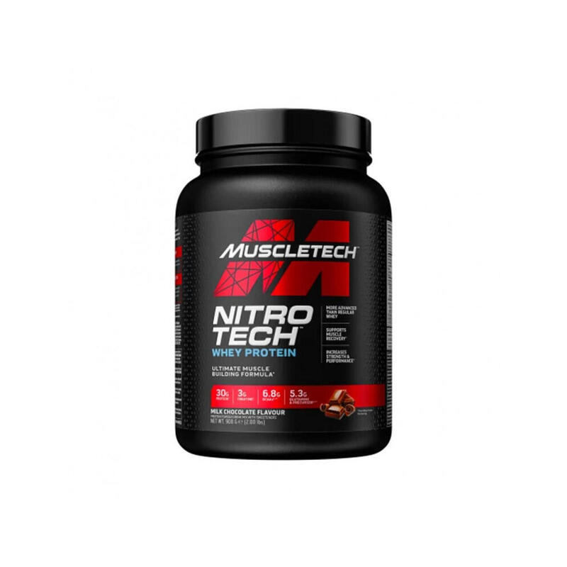 Whey isolate - Nitro-Tech - Chocolat au Lait