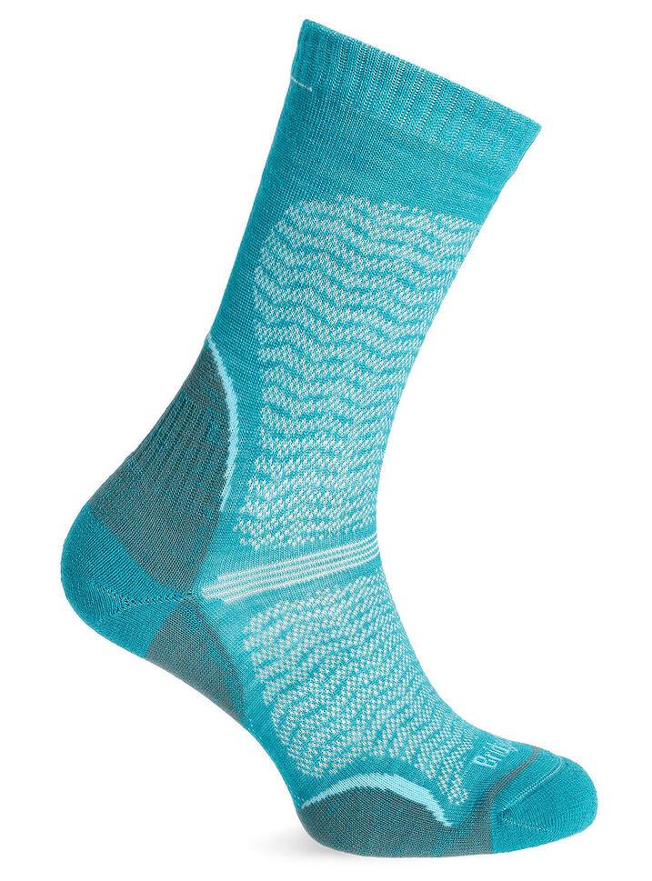 Skarpety w góry Bridgedale Hike Ultra Lt T2 Merino P Crew - teal
