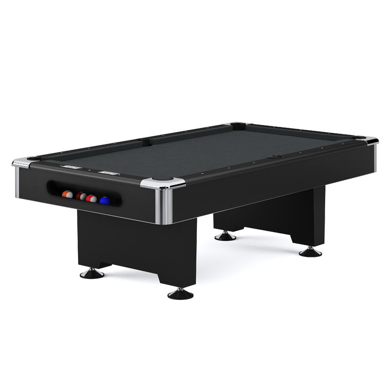 Automaten Hoffmann Billardtisch Club Pro in Schwarz, Simonis 860 Slate-Grey