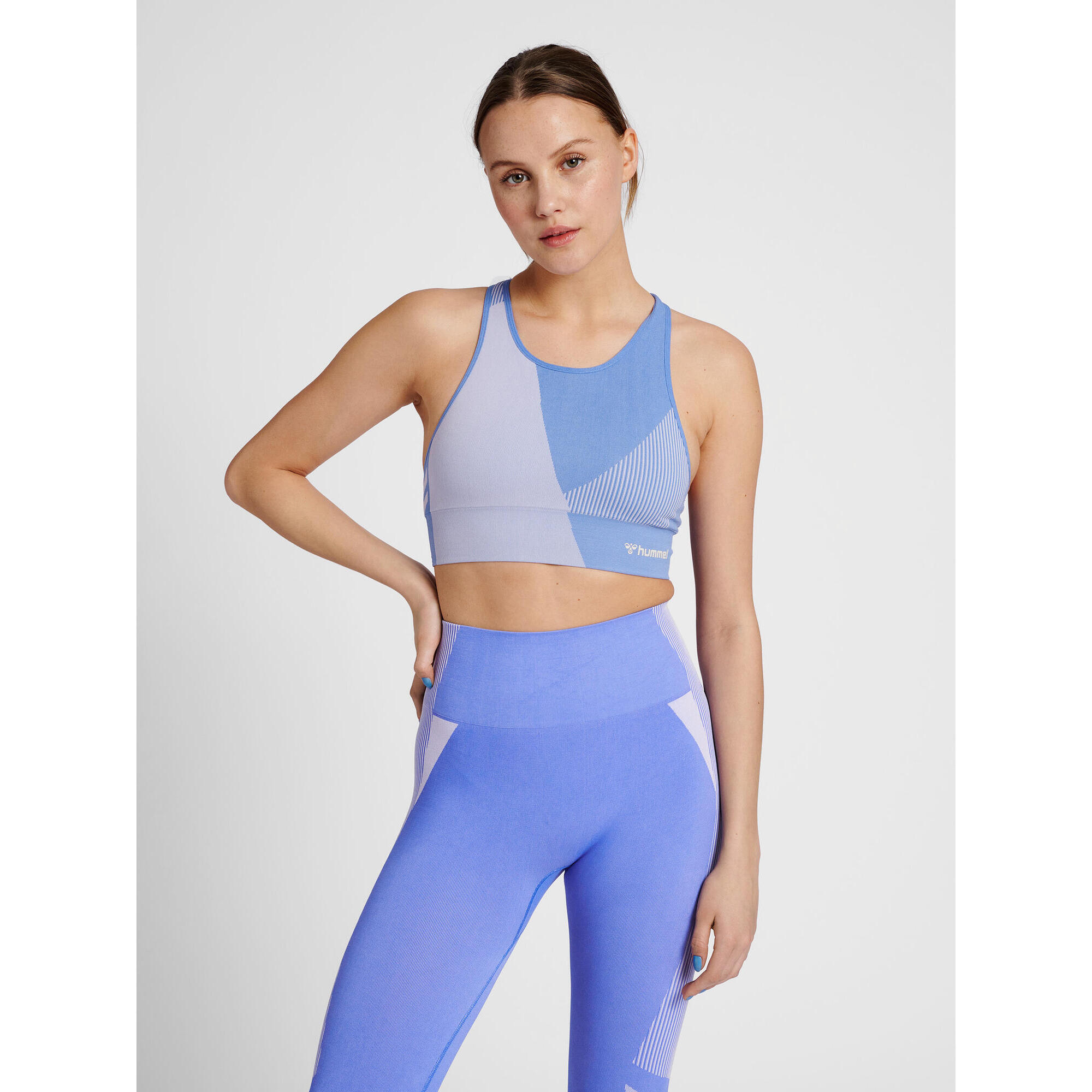 Hummel - Enfiler Top Hmlmt Unite Femme Hummel - Top - Bleu - 36 Xs - Decathlon