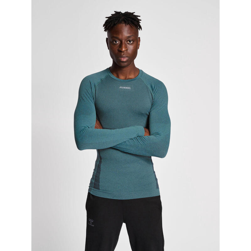 Hmlte Mike Seamless T-Shirt L/S T-Shirt Manches Longues