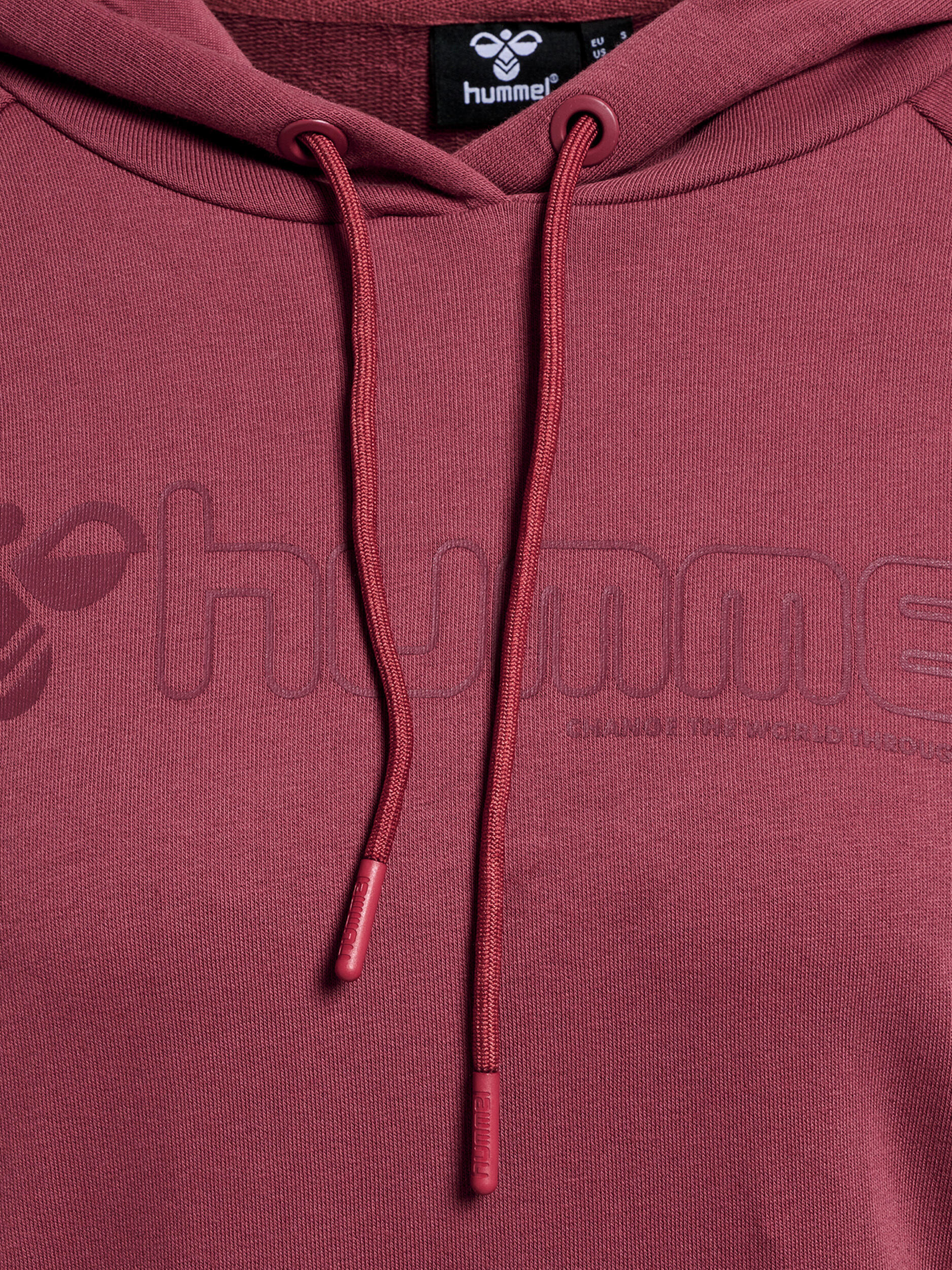 Verstellbare Taille Kapuzenpullover Raglanärmel Hmlnoni Damen HUMMEL 7/8