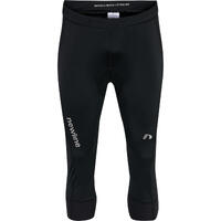MEETWEE Legging De Compression Pour Homme - Pantalon De Sport Long - Respirant - Fonctionnel - Collants, Noir-3/4, L