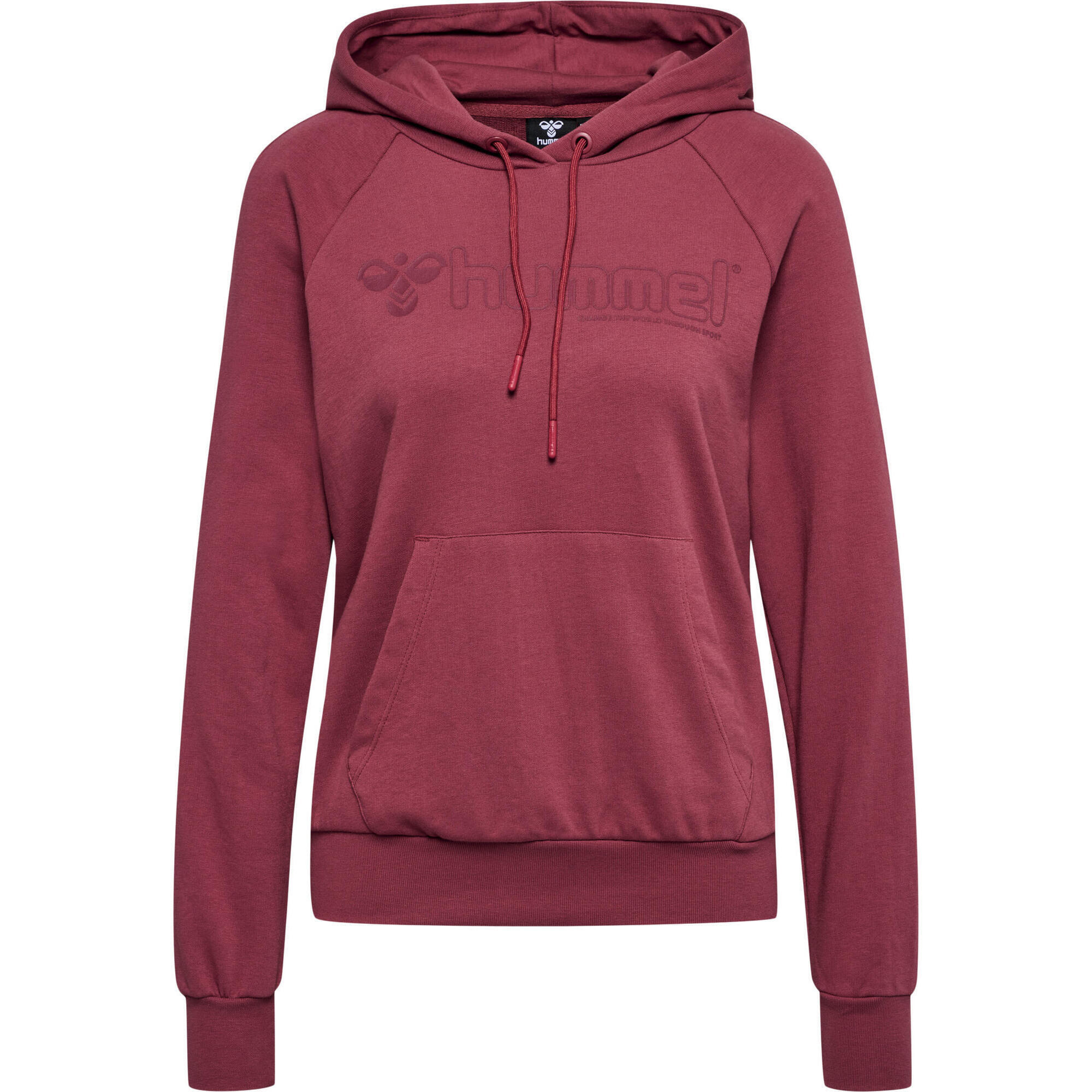 Verstellbare Taille Kapuzenpullover Raglanärmel Hmlnoni Damen HUMMEL 5/8