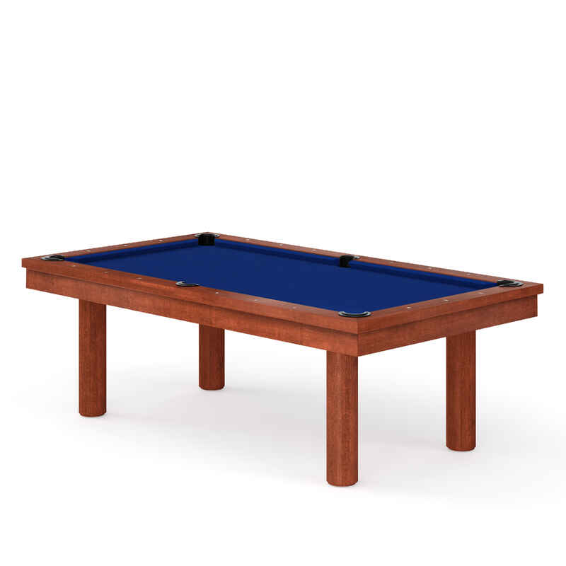 Stradivari Billardtisch "Scala" in Kastanie, Simonis 860 Royal-Blue, 8 ft