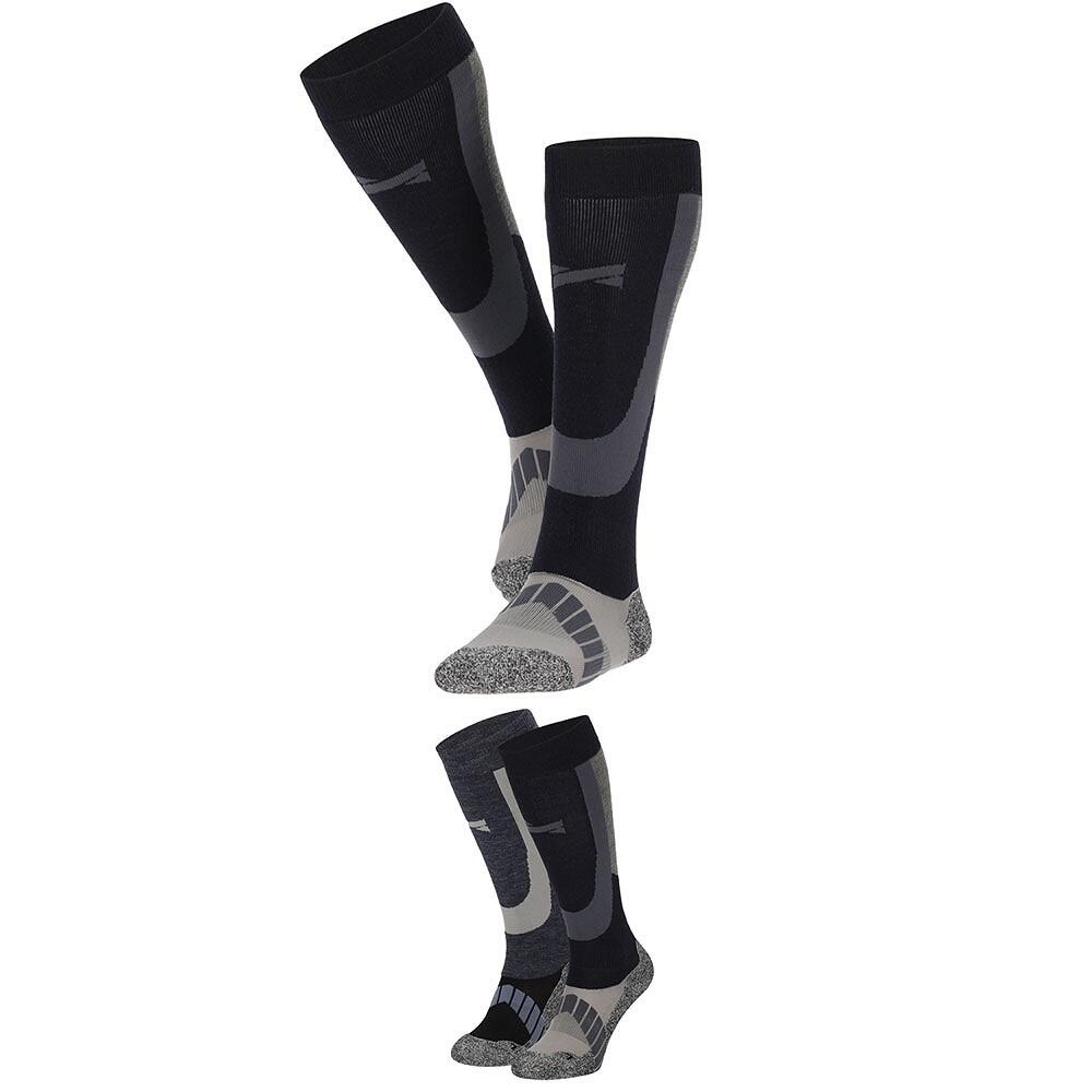 Xtreme Skisokken Unisex 6-paar Multi Navy 7/7