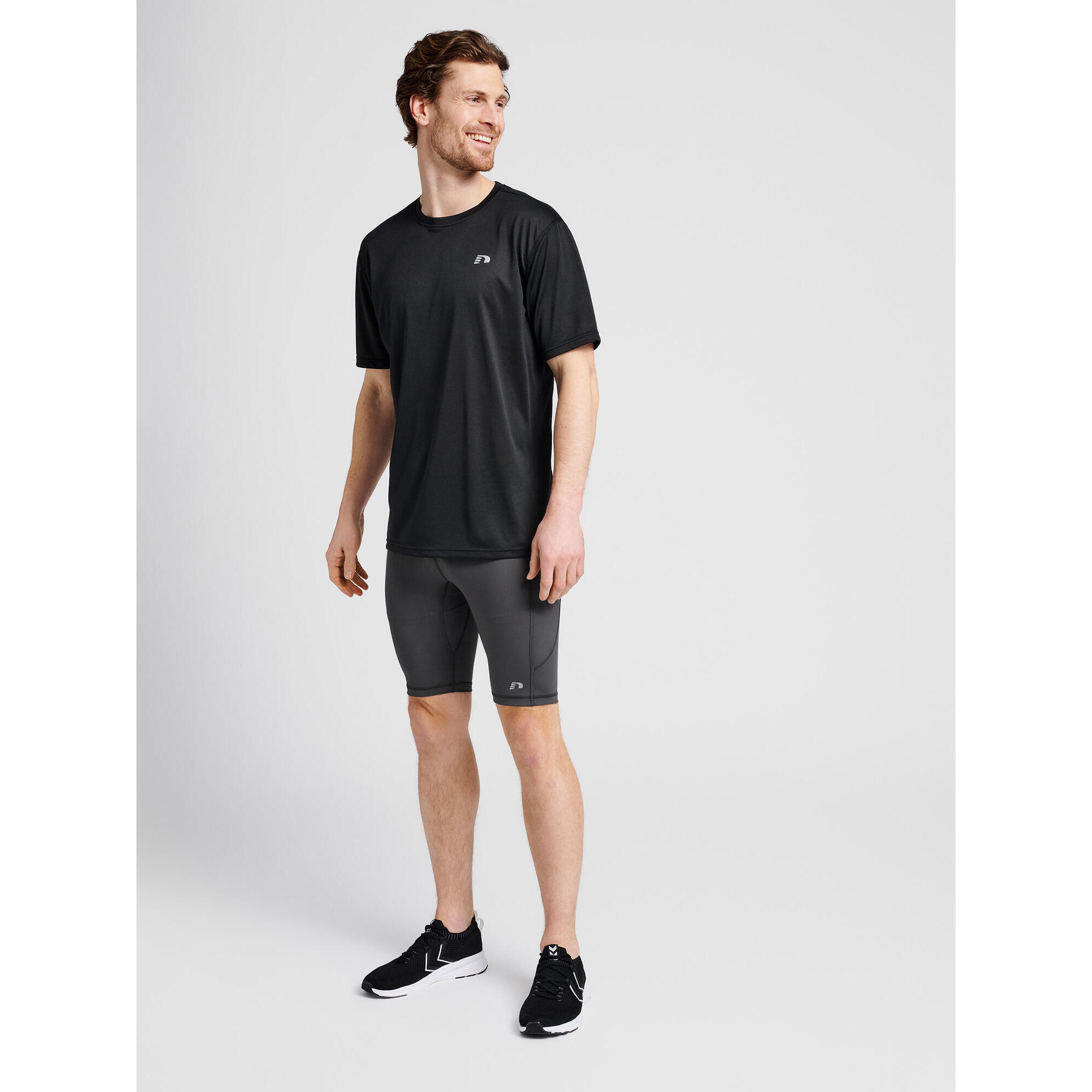 Cierre Con Cordon Tight Pantalones Cortos Men Sprinter Running Hombre NEWLINE