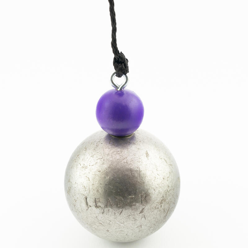 Kugelmagnet – Farbe Violett, am Band mit starker Zugkraft ca. 8 kg