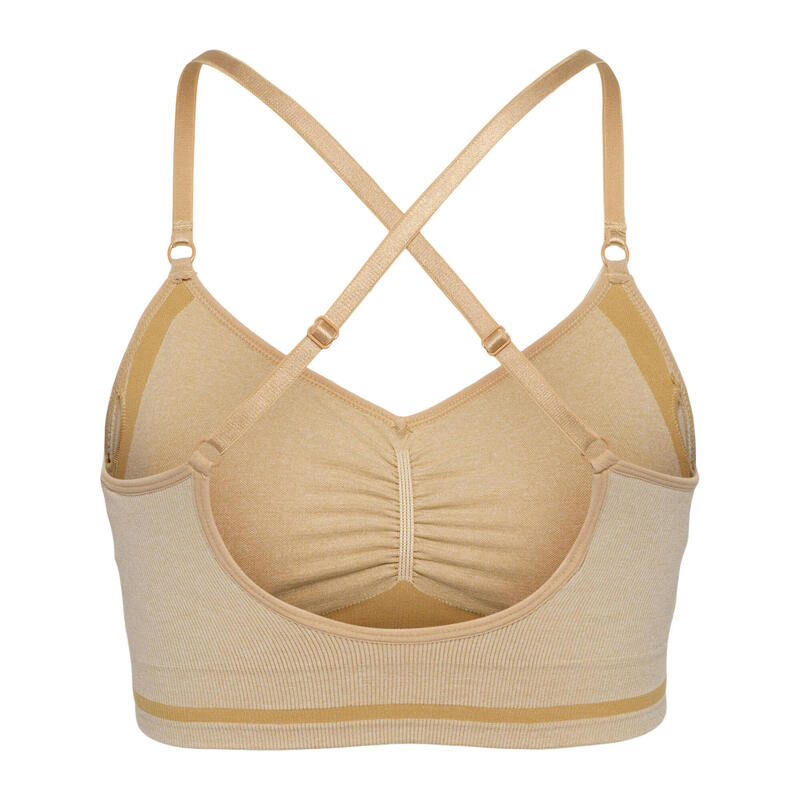 Hummel Sports Top Hmlmt Lulu Seamless Scrunch Bra