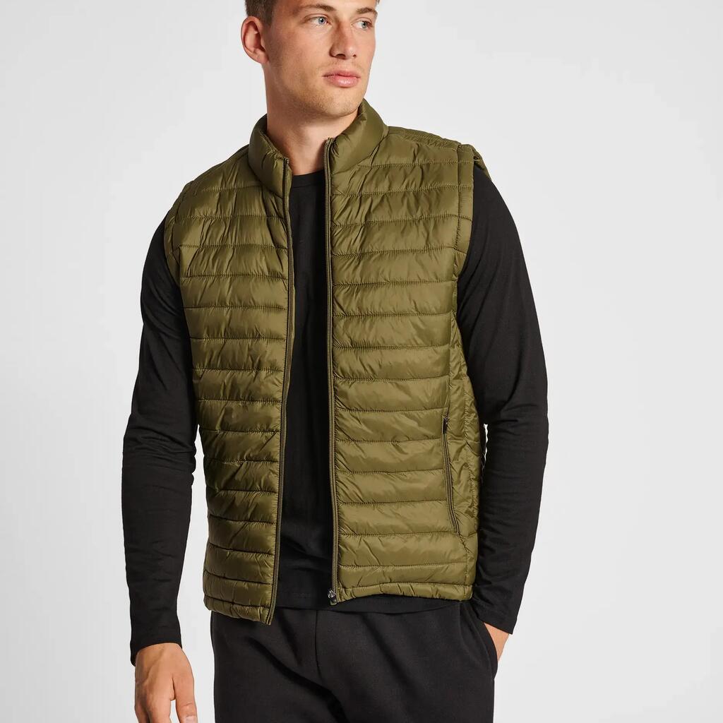 Sleeveless Puffer Jacket Hummel Red