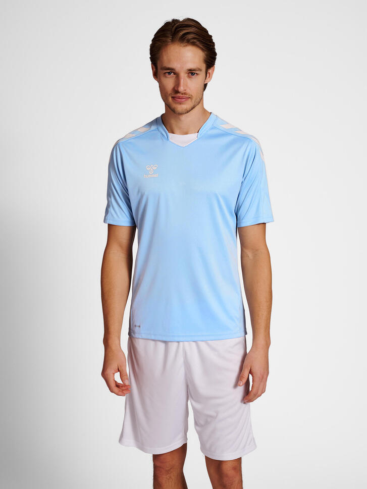 Koszulka piłkarska z krótkim rękawem męska Hummel Core XK Poly Jersey S/S