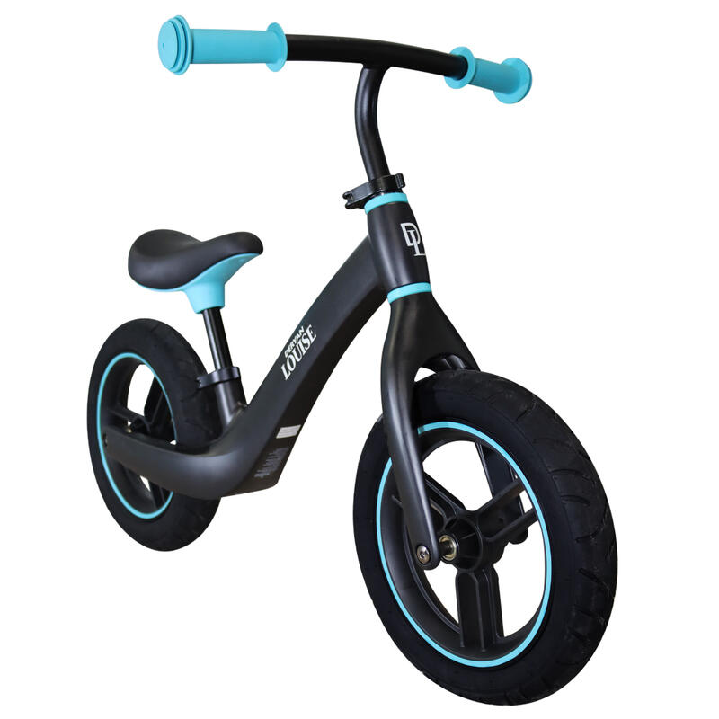 Bicicleta de Equilibrio - 12 Pulgadas - Niños y Niñas - Negro