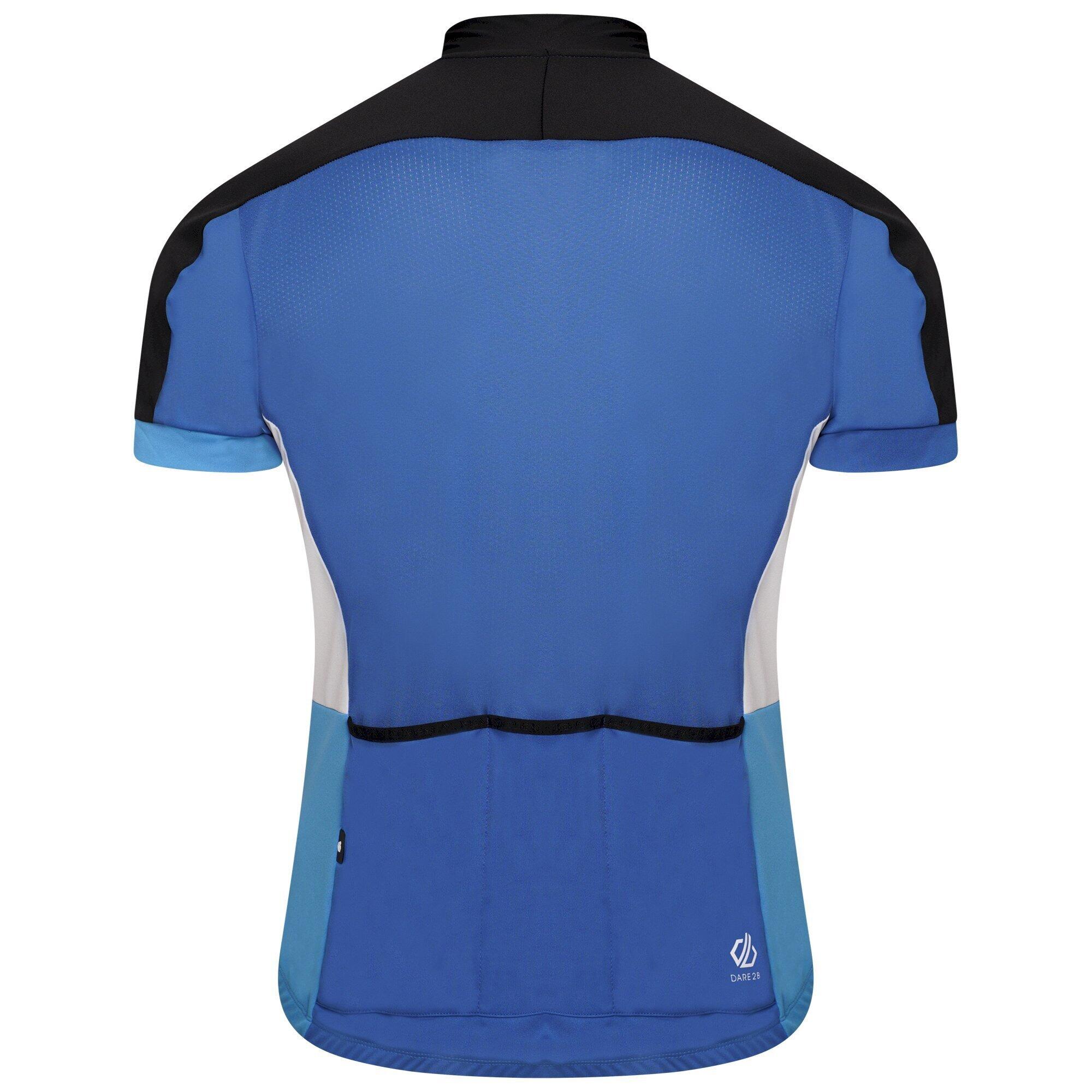 Mens Protraction II Recycled Lightweight Jersey (Snorkel Blue/Teton Blue) 2/5