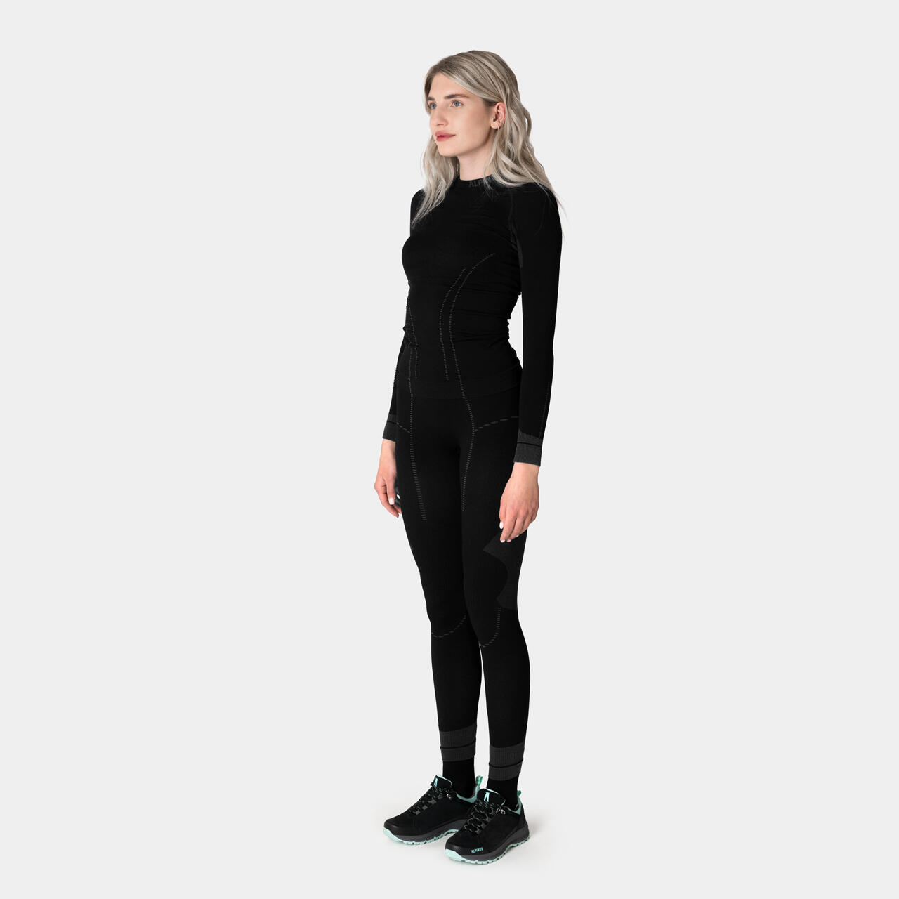 Bluza termoaktywna trekkingowa damska Alpinus Tactical Base Layer 5/6
