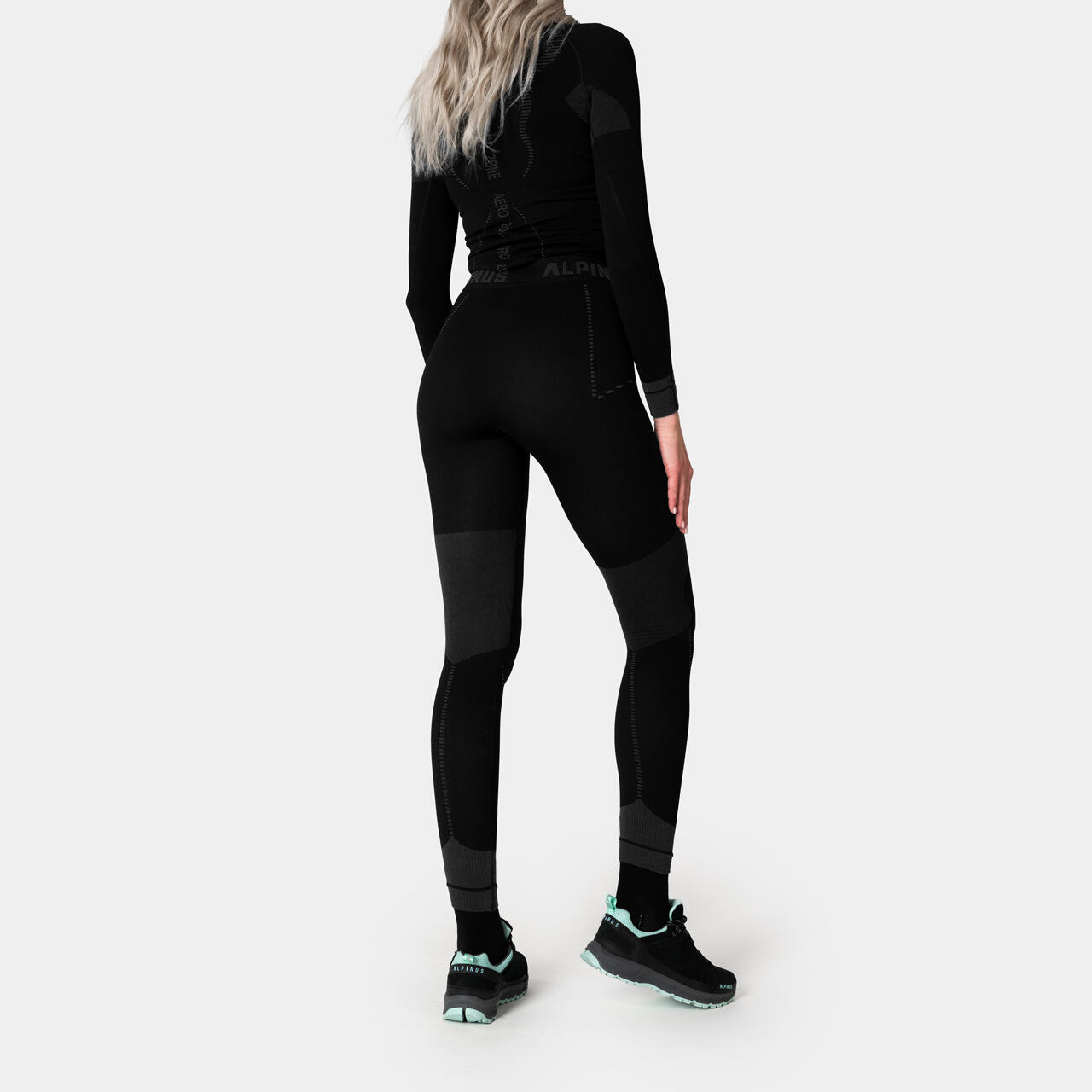Bluza termoaktywna trekkingowa damska Alpinus Tactical Base Layer 3/6