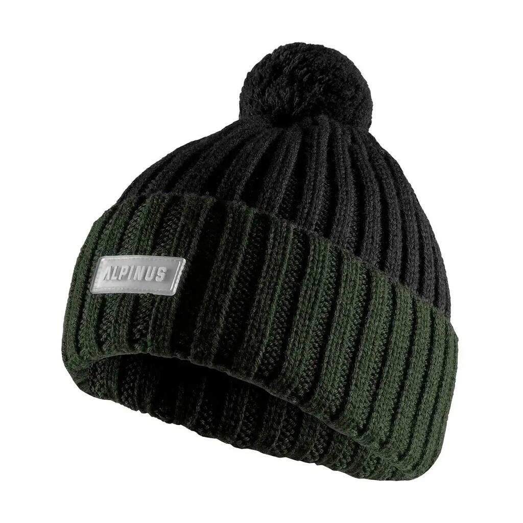 Alpinus Matind Winter Beanie - Merino Wool Blend, Grey