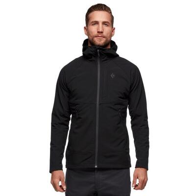 Heren softshell jas black diamond element hoody