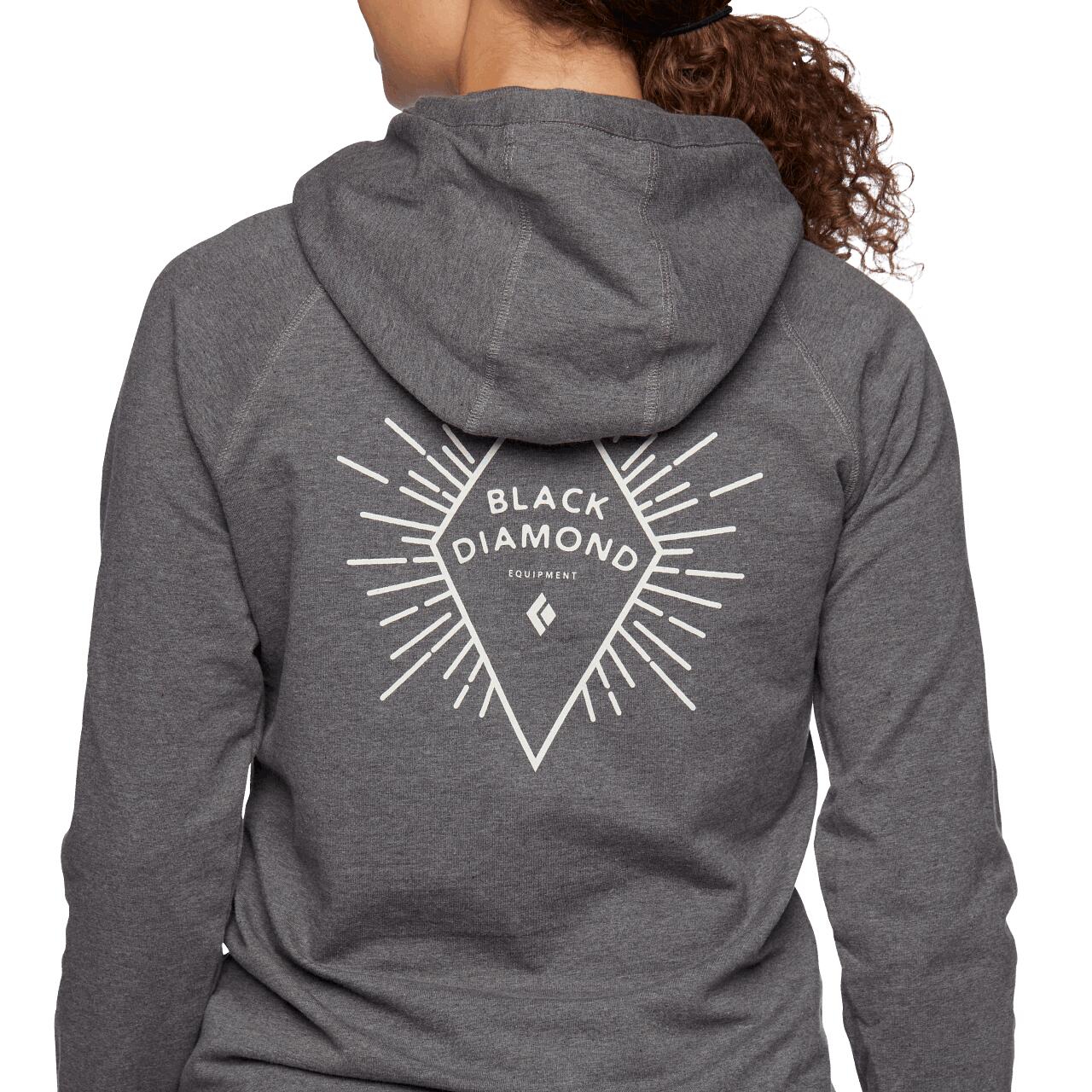 Bluza turystyczna z kapturem damska Black Diamond Rays Pullover Hoody 4/7