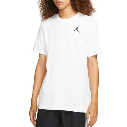 Herren basketball Tshirts Nike Koszulka Męska Tshirt Jumpman Crew Biała