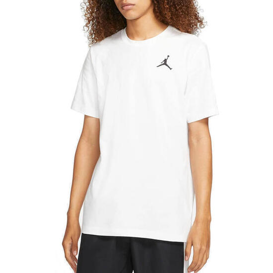 Herren basketball Tshirts Nike Koszulka Męska Tshirt Jumpman Crew Biała