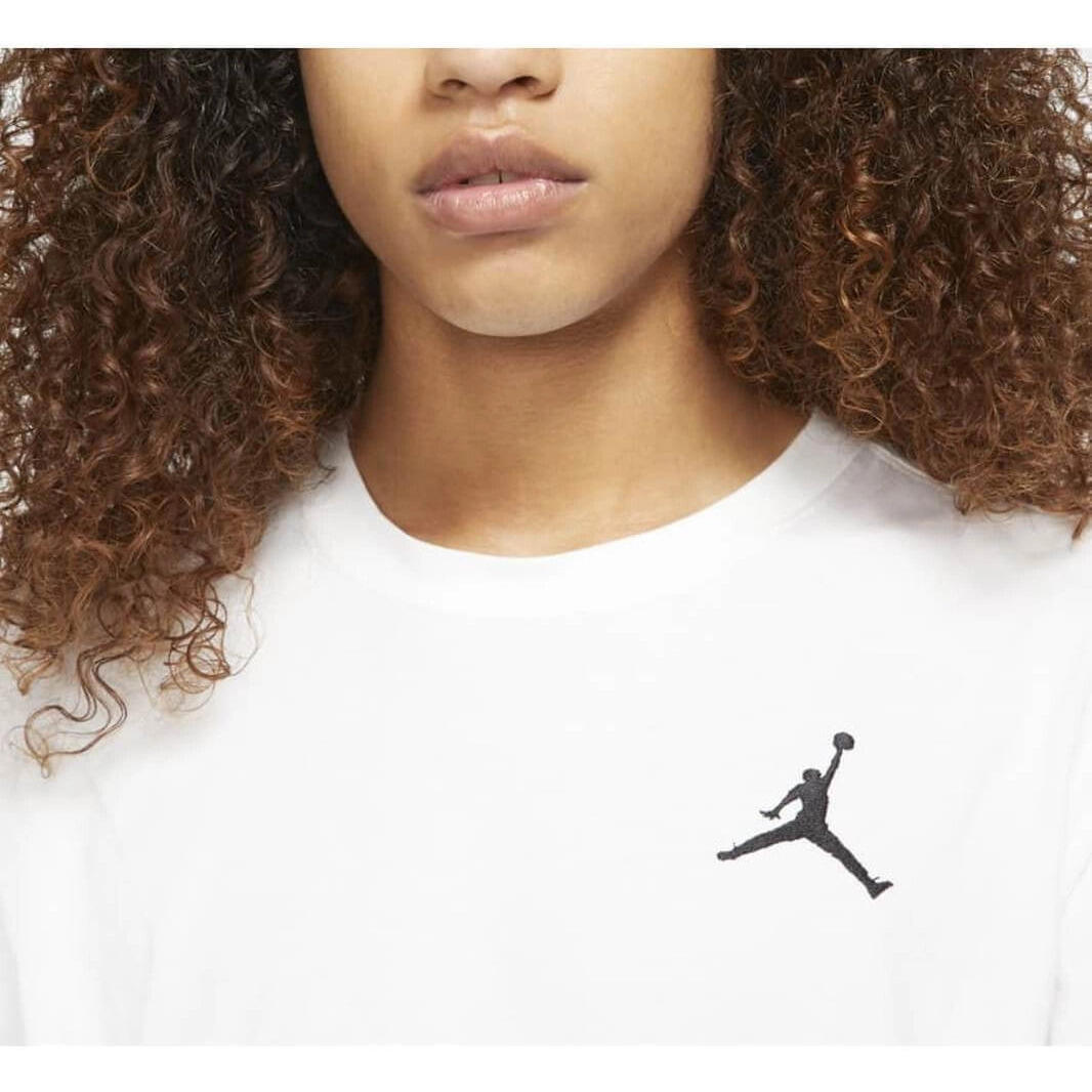 T-shirt Uomo   Jordan t-shirt bianco DC7485-100 3/4