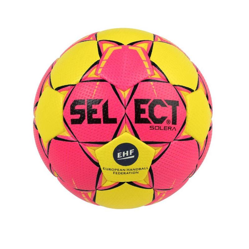 Piłka do piłki ręcznej SELECT Solera różowa rozmiar 3 dla dorosłych