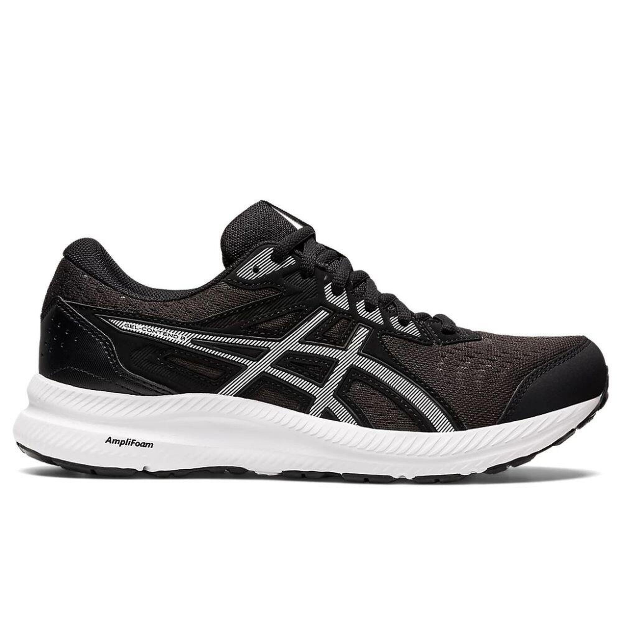 Sapatilhas de Desporto Mulher Running Asics  Gel-Contend 8 Preto/Branco 2/7