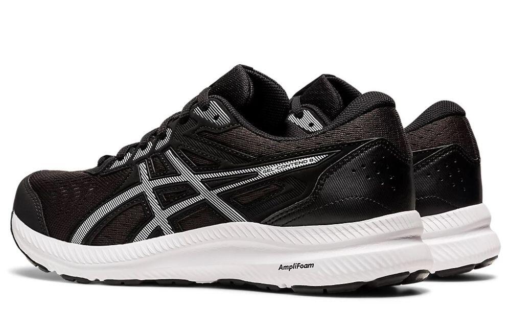 Sapatilhas de Desporto Mulher Running Asics  Gel-Contend 8 Preto/Branco 4/7