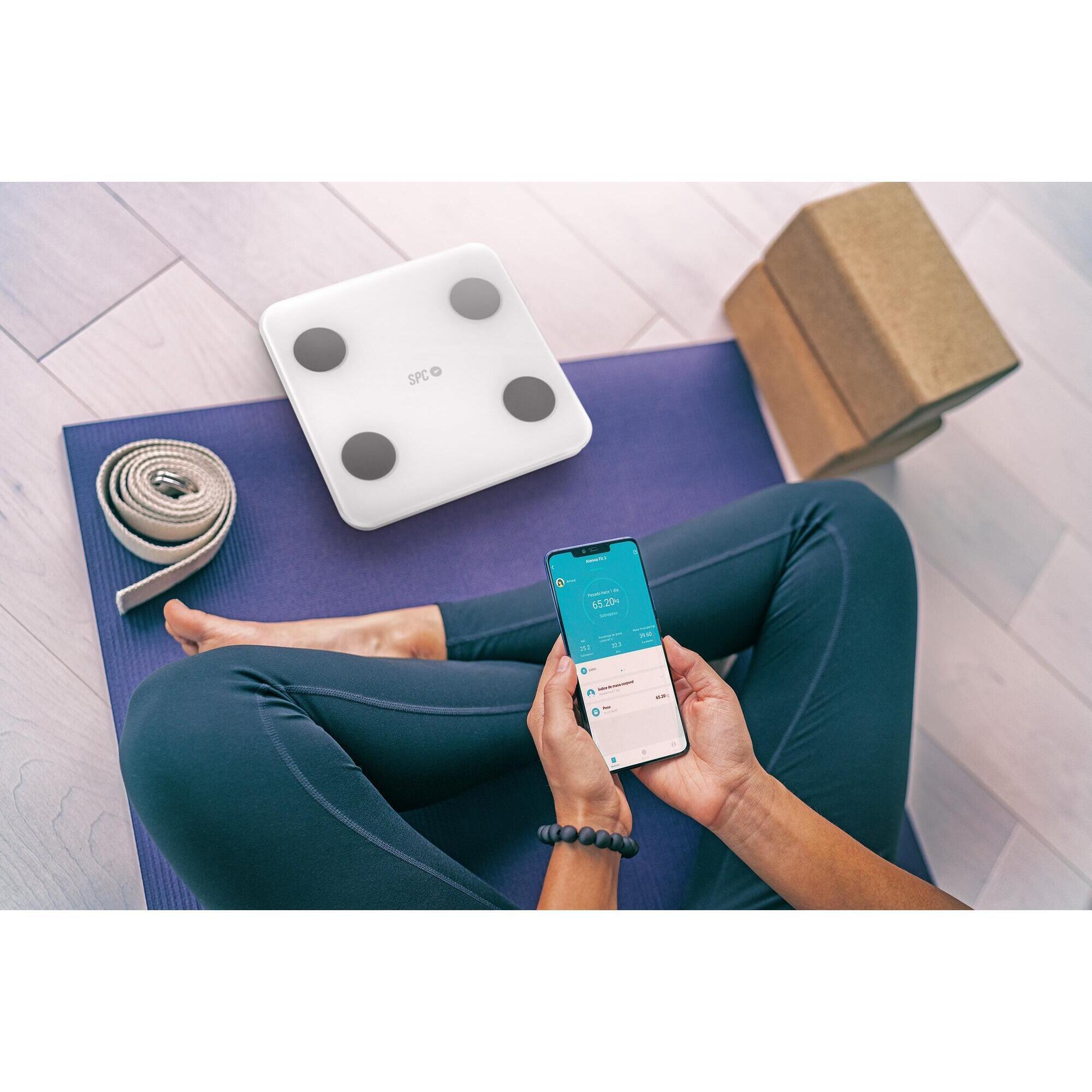 Balance connectée avec bio-impédance SPC Atenea Fit 3 avec 18 métriques 5/5