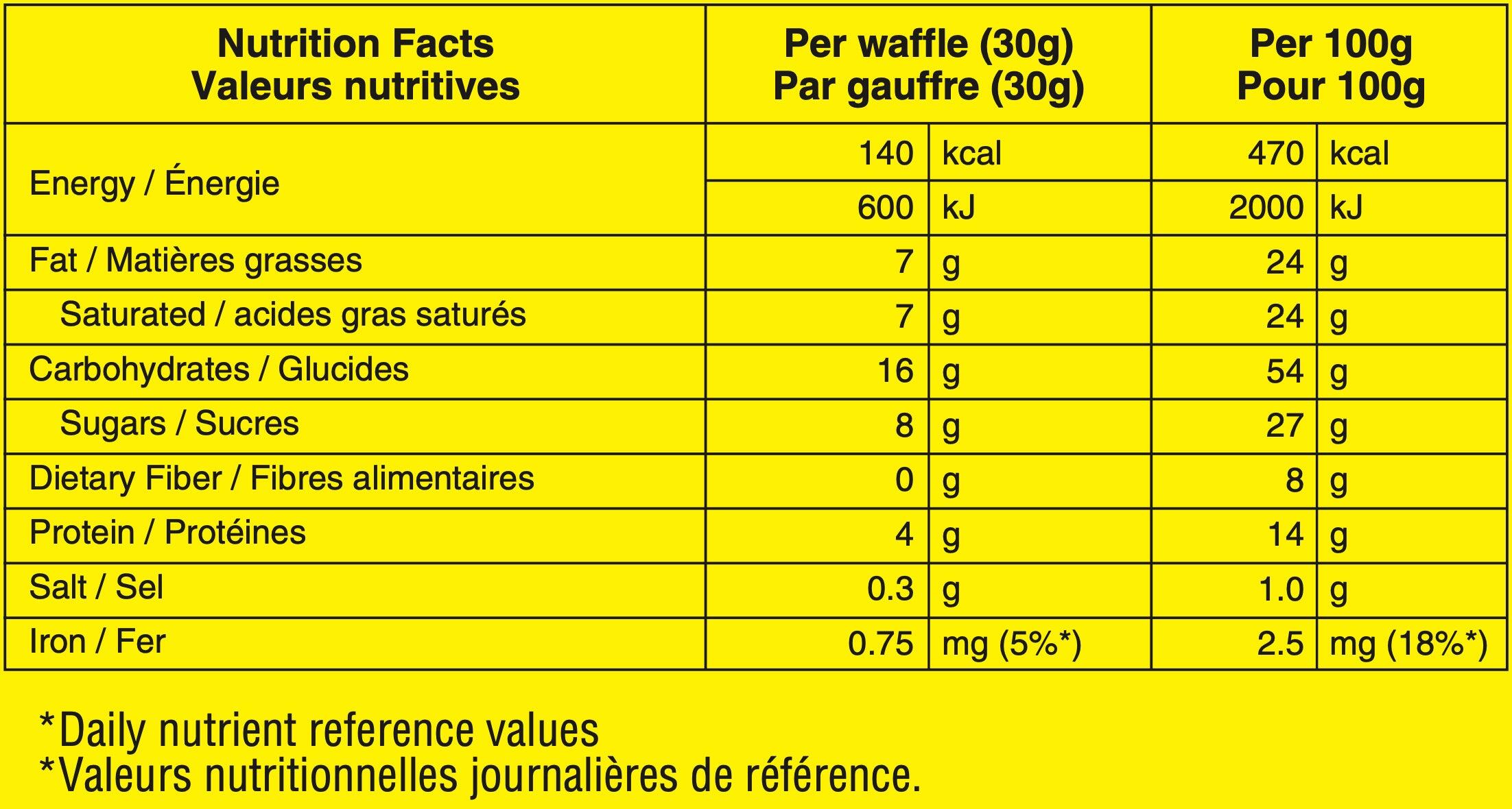 Energetické wafle Energy Waffle Slaný karamel 3/4