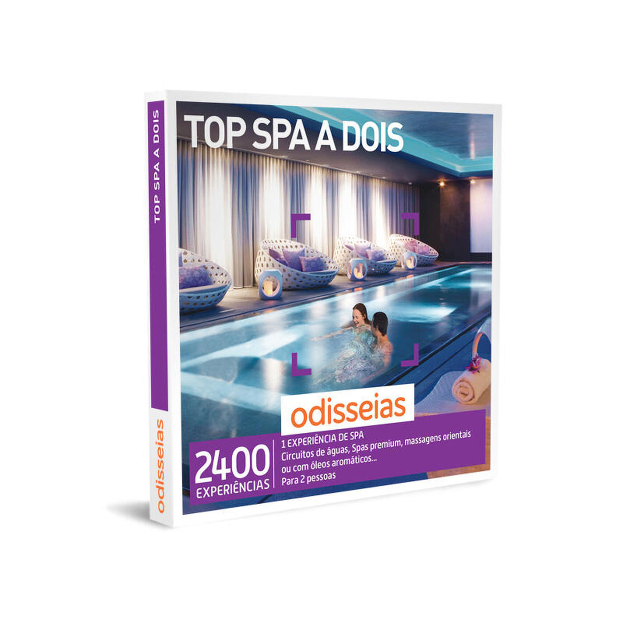 Pack Experiência - Top Spa a Dois - Premium de Spa para 2 pessoas| ODISSEIAS