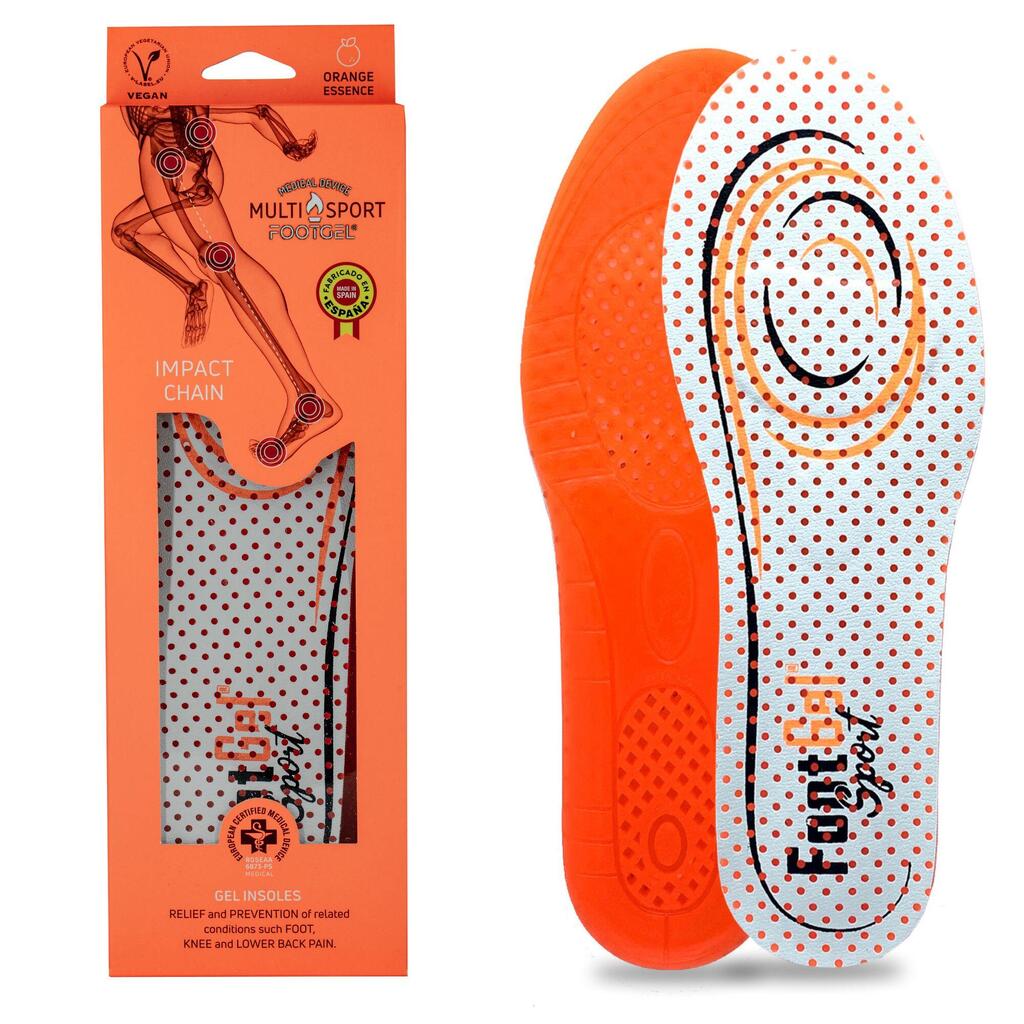 Footwear insoles Footgel for unisex