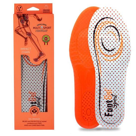 FOOTGEL SOLETTA PER SCARPA MMULTISPORT ORANGE