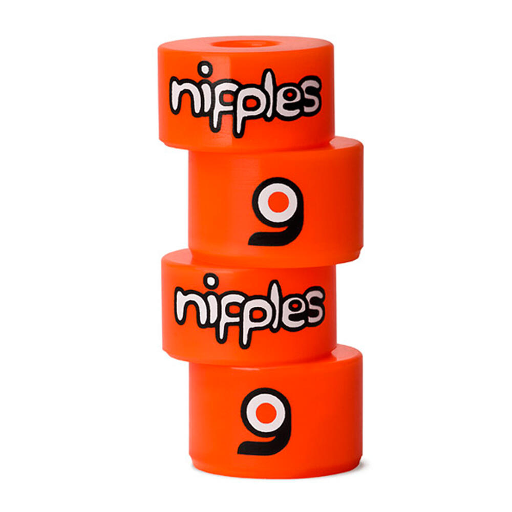 ORANGATANG NIPPLE SKATEBOARD & LONGBOARD DOUBLE BARREL BUSHINGS SOFT