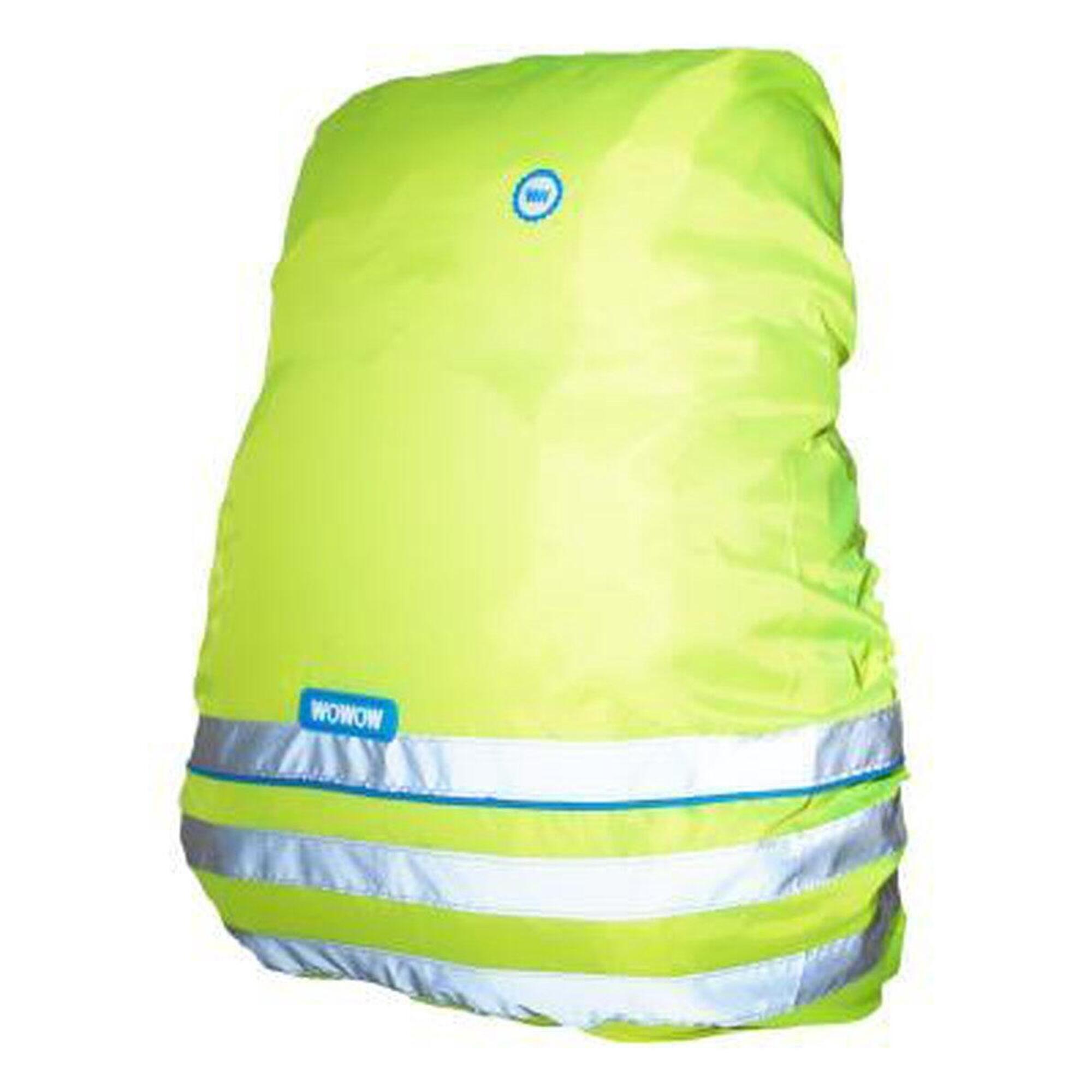 WOWOW Reflektierende Rucksack-Schutzhülle Fun Gelb Reflektierend