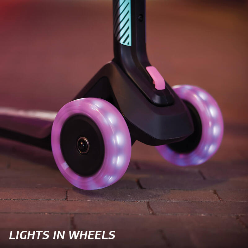 BERG Nexo Trottinette pliable lumières pont LED menthe