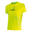 T-shirt manches courtes homme Fitness Running Cardio jaune