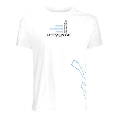 T-shirt met korte mouwen fitness running cardio heren wit