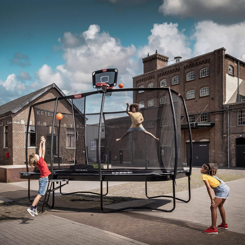 BERG basketball TwinHoop voor trampolines