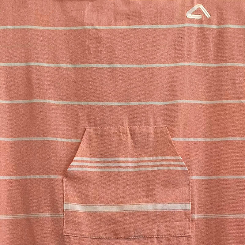Toalha Poncho Prancha de Surf - 200gsm - Salmão
