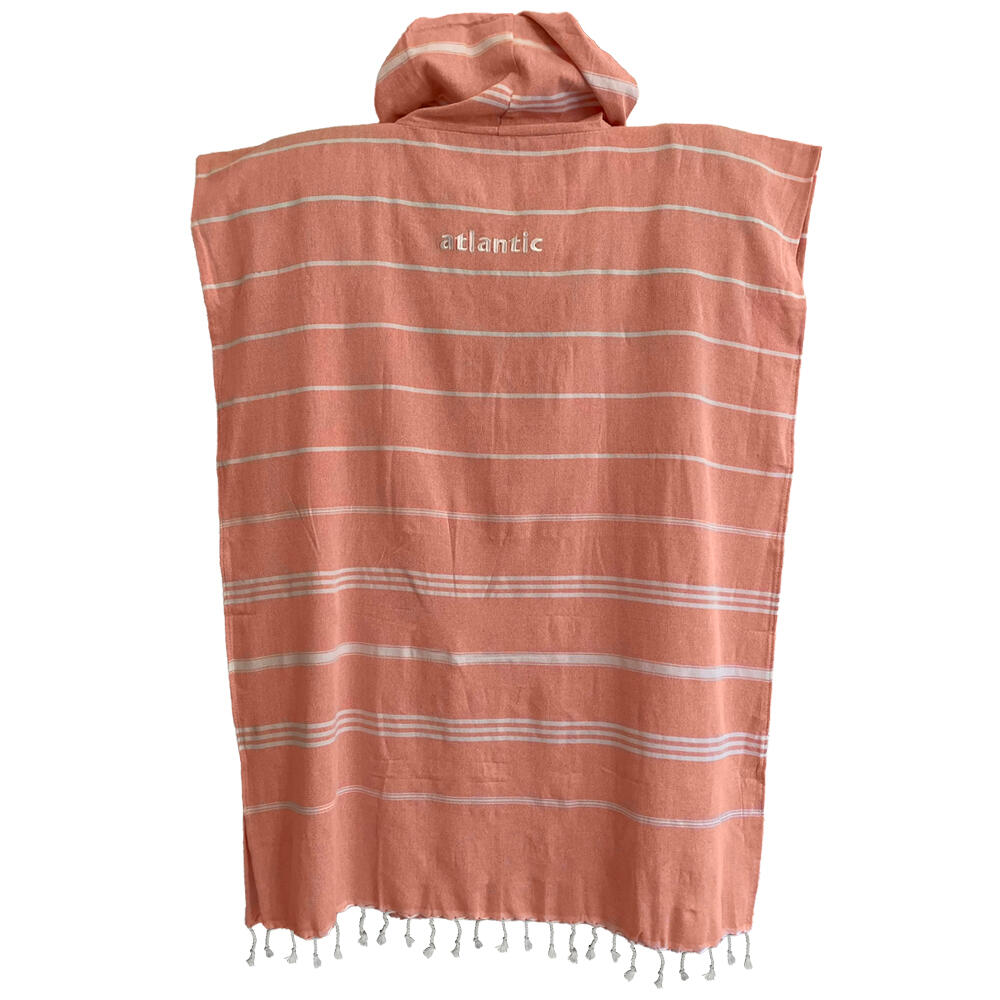 Poncho Aankleedhanddoek - 200gsm - Zalm 2/5